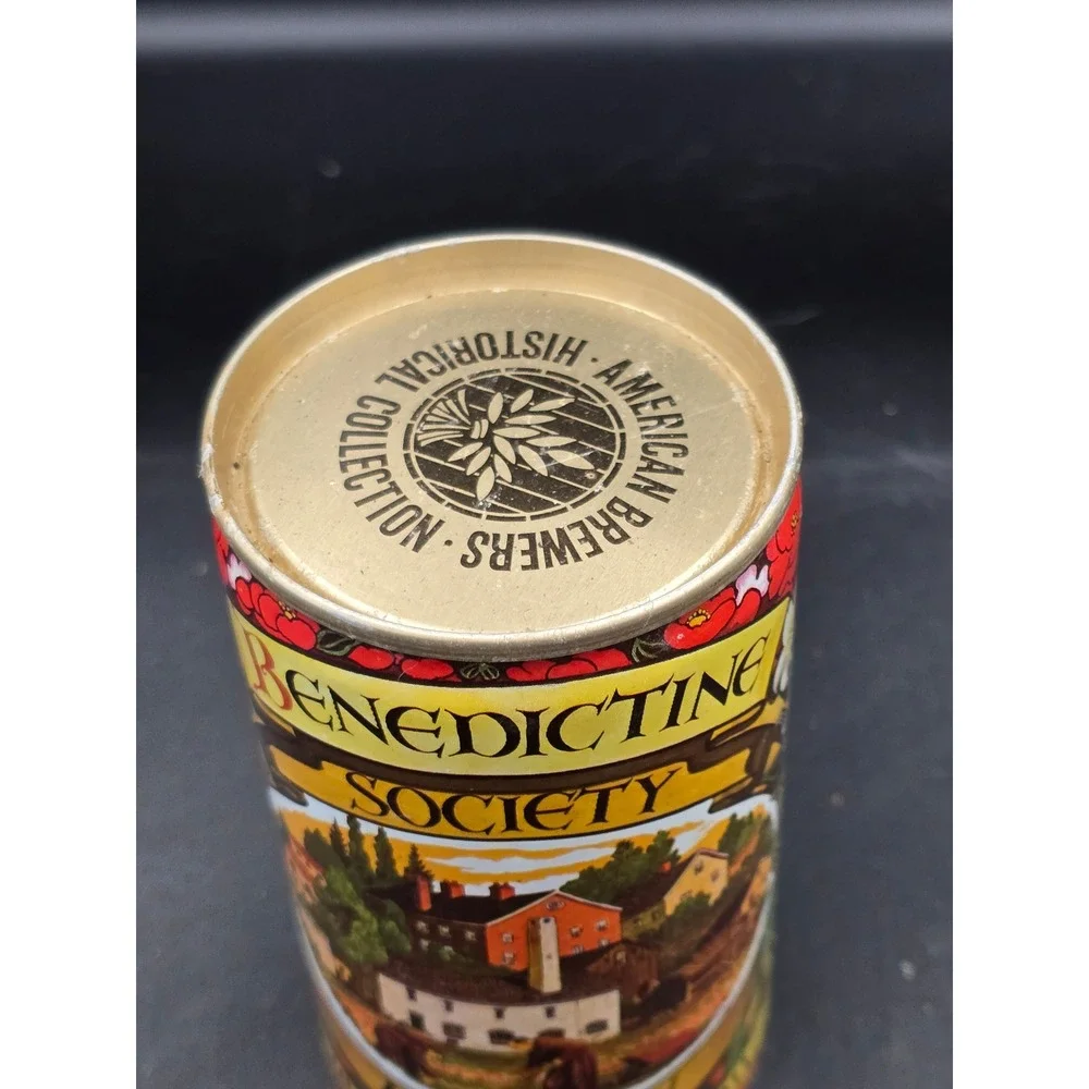 UNOPENED 1978 Jos Huber Brewery Benedectine Society Beer Can‎ Latrobe PA
